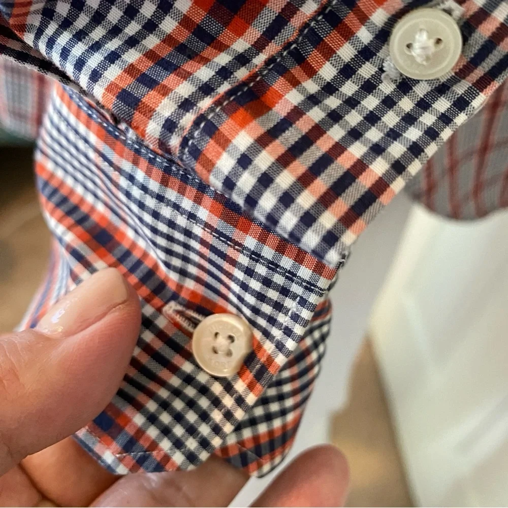 Michael Kors Plaid Button Up Shirt - Picture 7 of 12